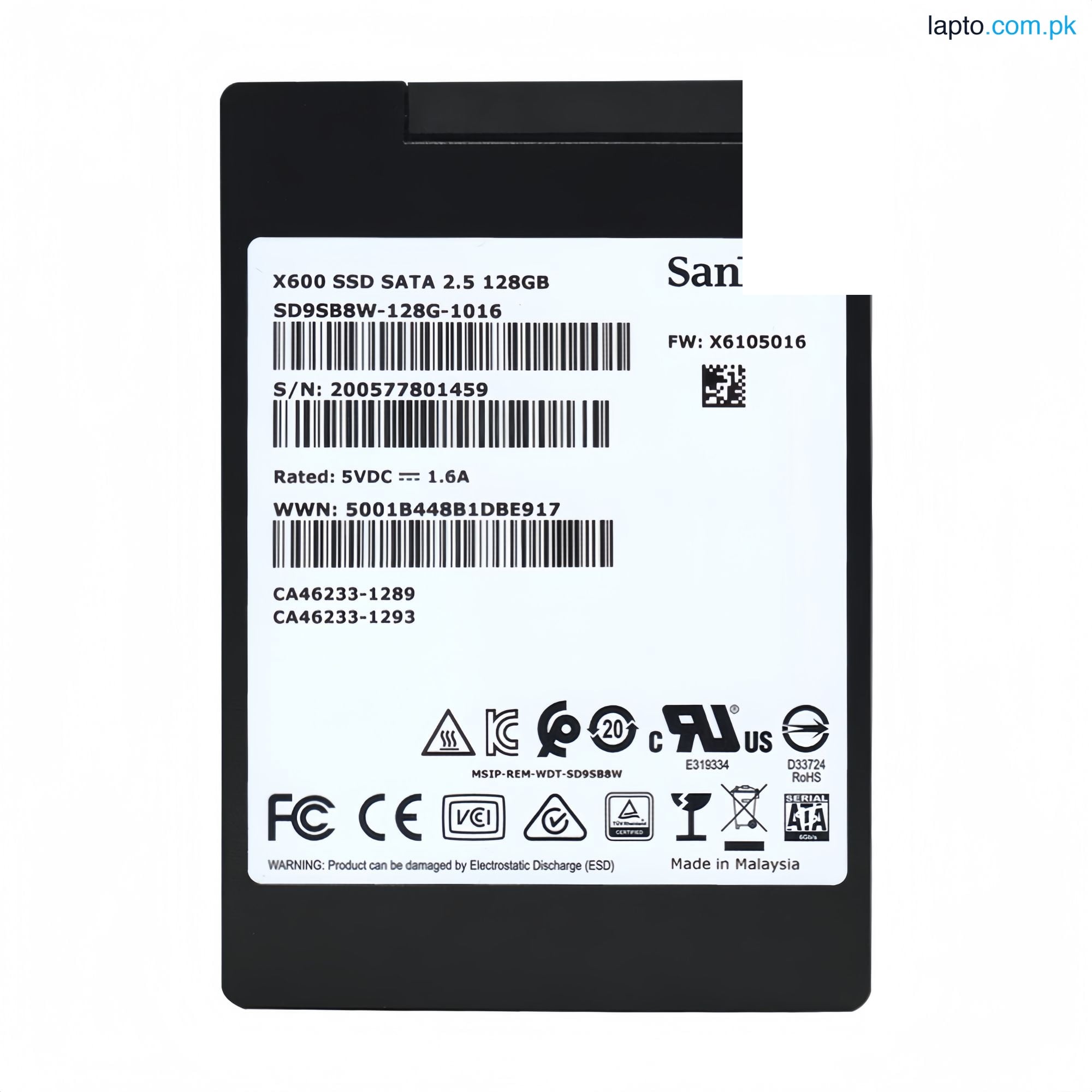 Branded SSD 128 & 120 Gb. Brands Samsung, Sandisk.