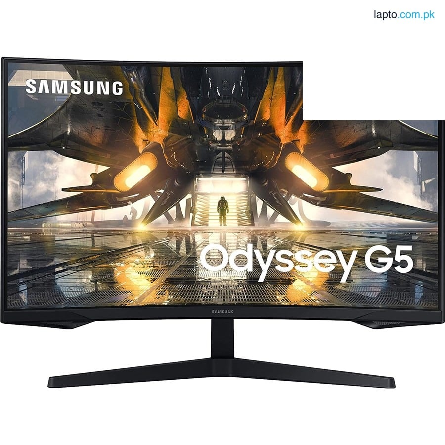 Samsung Odyssey G5 32" QHD Curved Gaming Monitor 165Hz 1ms, AMD FreeSync Premium, HDR10, VA - LS32AG550EMXZN