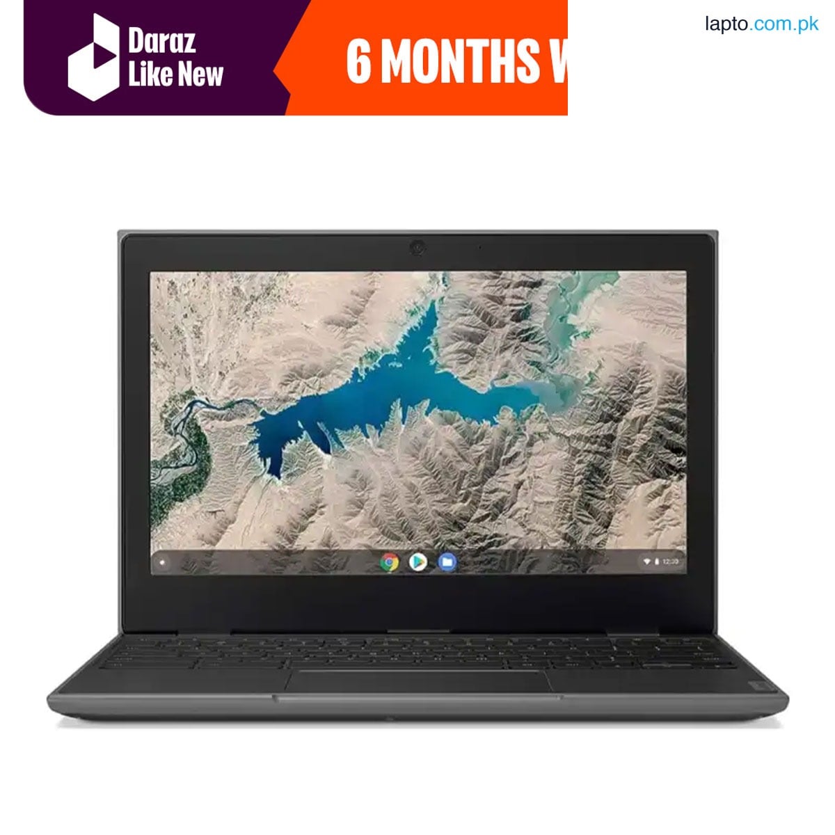 Daraz Like New Laptops - Lenovo Chromebook 100E Intel Celeron 4GB RAM 16GB Chrome OS (FREE LAPTOP BAG)