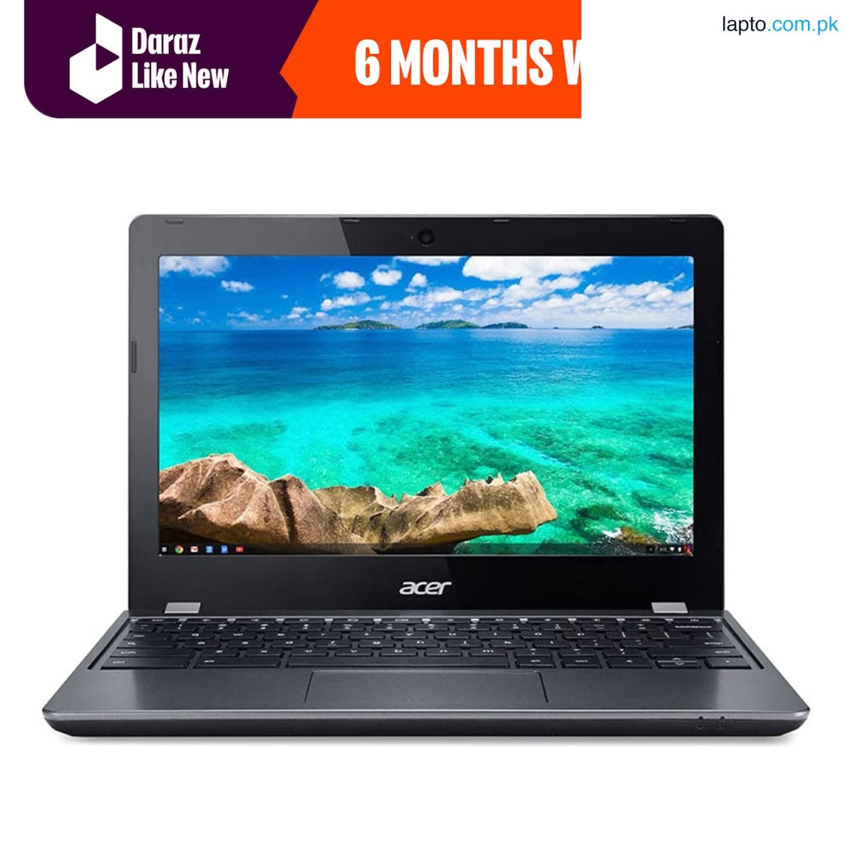 Daraz Like New Laptops - Acer Chromebook R11 360 Touchscreen 11.6" Quad N3150 4GB 16GB SSD Touch Screen (FREE LAPTOP BAG)