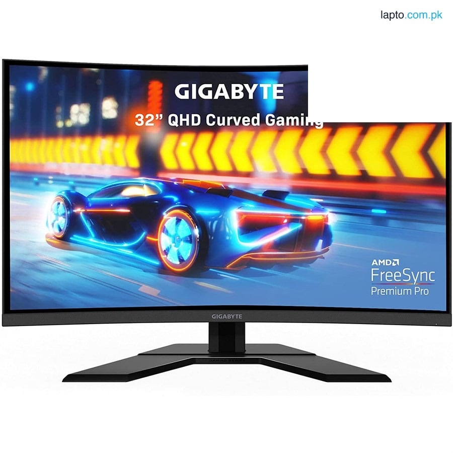 Gigabyte G32QC A Curved Gaming Monitor 31.5" QHD VA 1500R 1ms 165Hz FreeSync Premium Pro HDR400