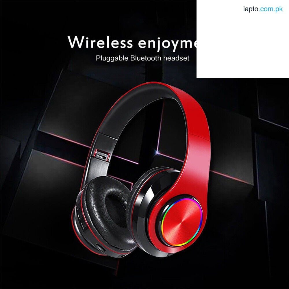 P47 Wireless Bluetooth Headphones, Stereo Foldable Headset with Built-in Mic, Compatible with Android Devices and PC