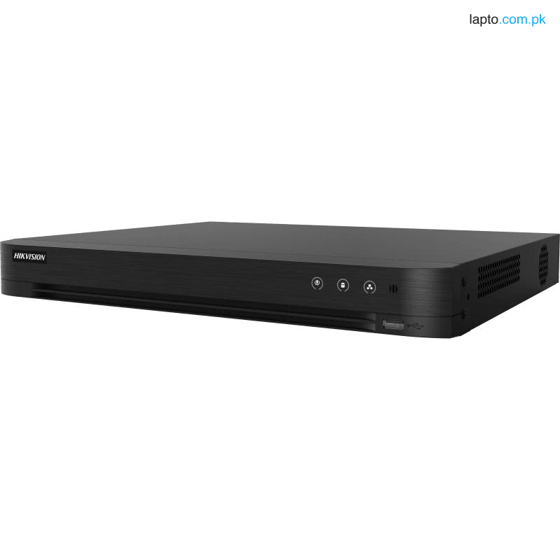 Hikvision DVR 32CH, 1U, 2 HDD, 1080p, H.265 AcuSense, Efficient H.265 pro+ compression technology, Encoding ability up to 1080p @ 15 fps
