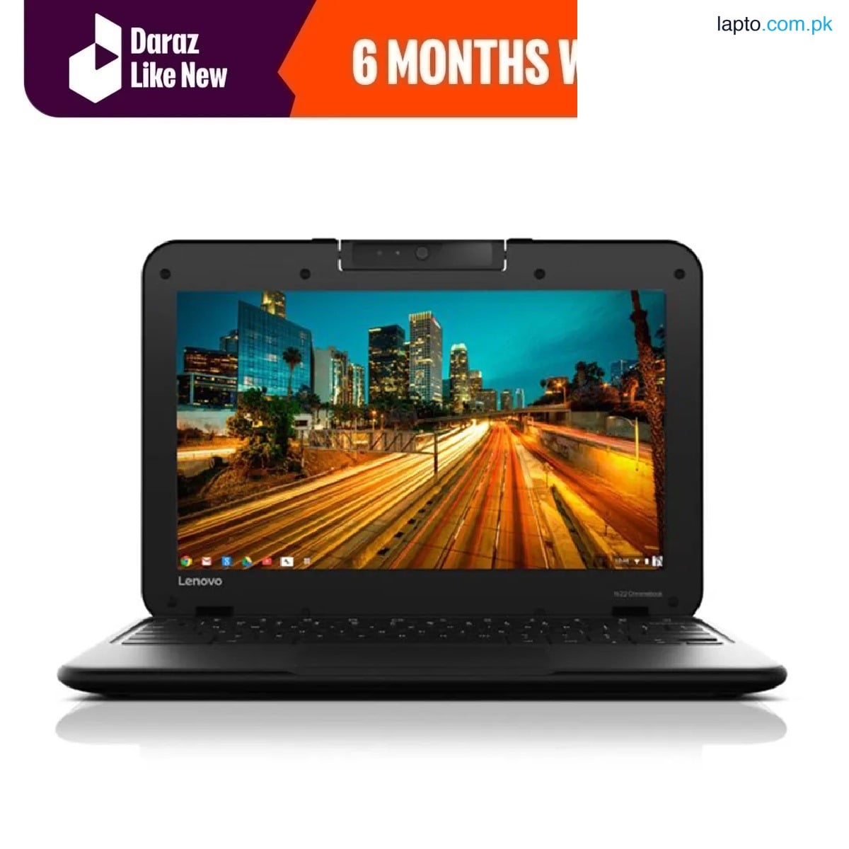 Daraz Like New Laptops - Lenovo N22/N23 Chromebook – 11.6″ – 4 GB RAM – 16 GB ROM – With Play Store - PUBG Supported