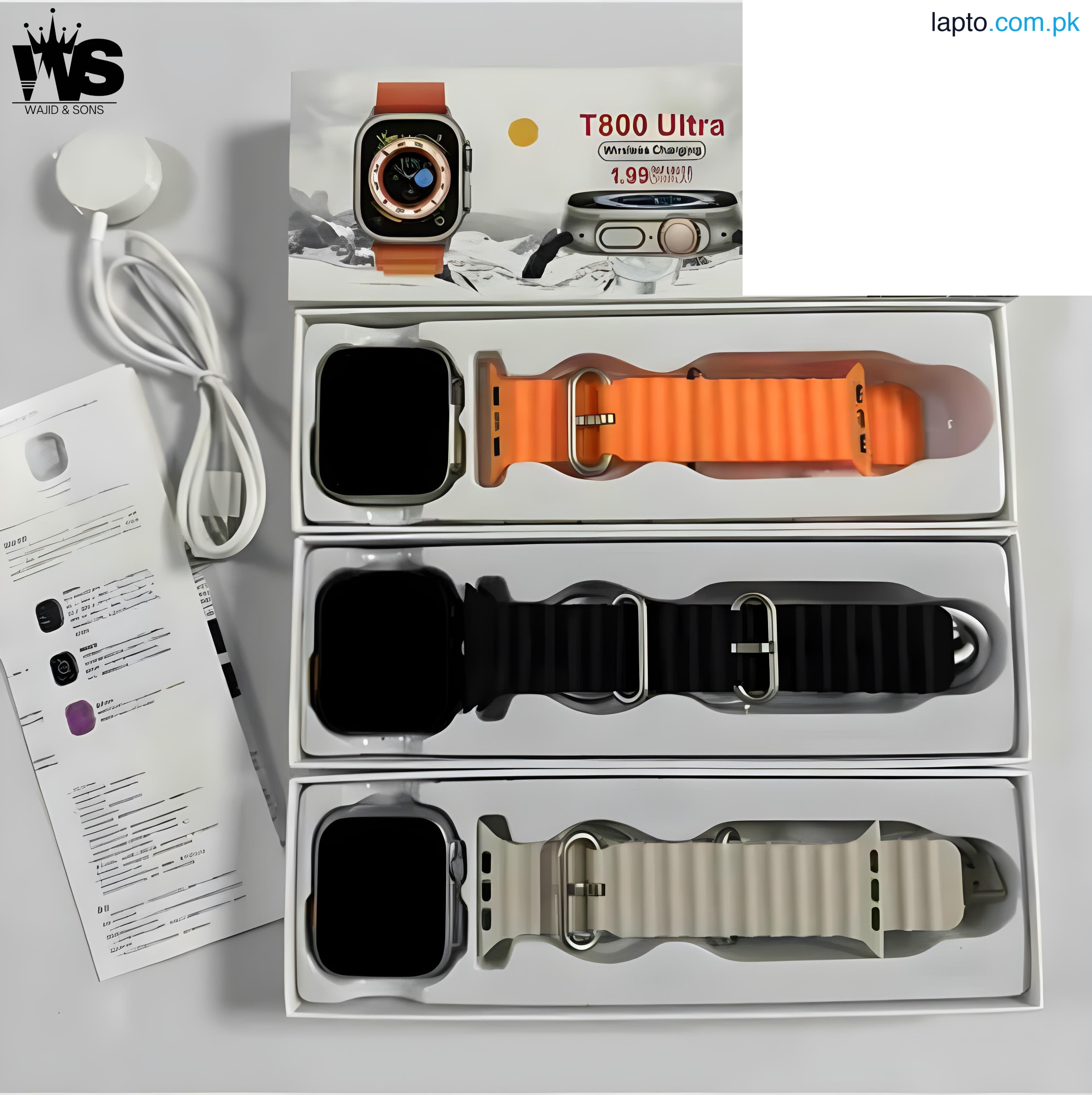 T800 Ultra Smart Watch Series 8 - Bluetooth Call Smartwatch with Heart Rate and Sleep Monitoring