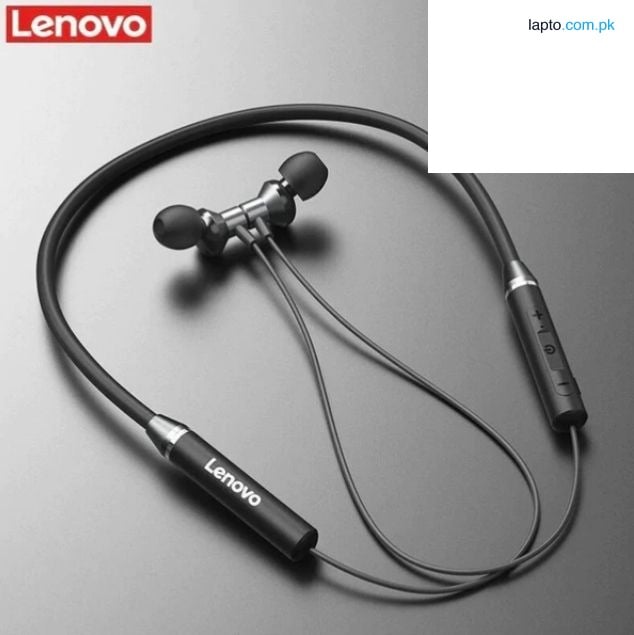 Lenovo HE05 Wireless Neckband Bluetooth 5.3 Headphones Heavy Bass Stereo Sound Noise Cancelling Long Battery Life