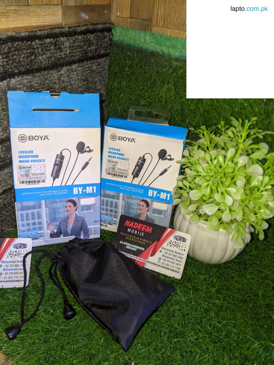 Best Quality Boya BY M1 Professional Collar Microphone 3.5mm Audio for Microphone for PC & DSLR & Android Phone BY-M1 Mic