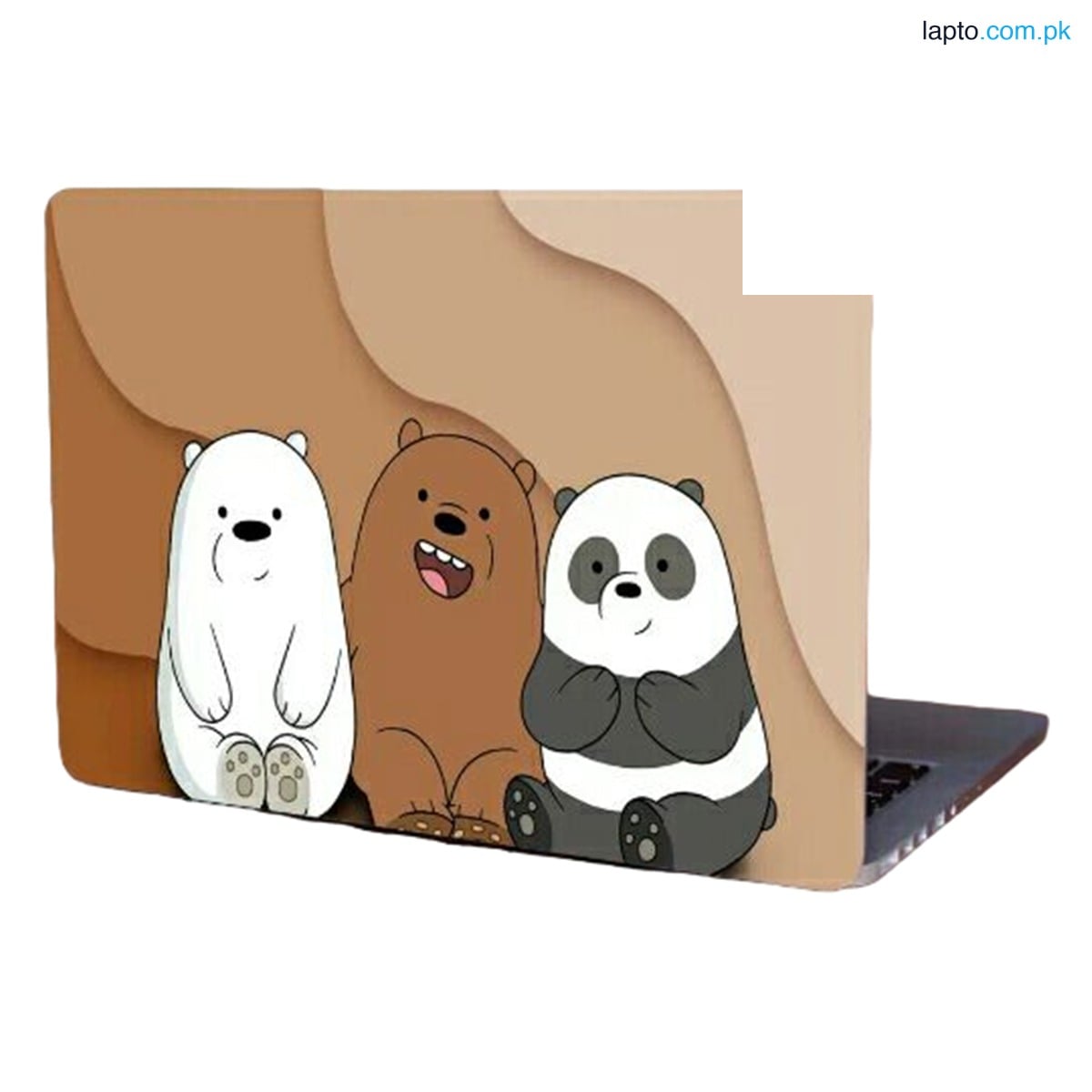 We Bare Bears, Baby Bears Laptop Skin Vinyl Sticker Decal, 12 13 13.3 14 15 15.4 15.6 inch Laptop Skin Sticker Cover Art Decal Protector Fits All Laptops
