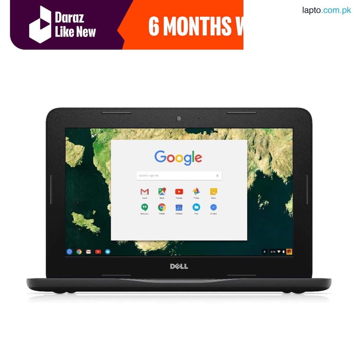 Dell Chromebook 11 3180 - 4GB RAM - 16GB SSD (FREE LAPTOP BAG) - Daraz like new laptops