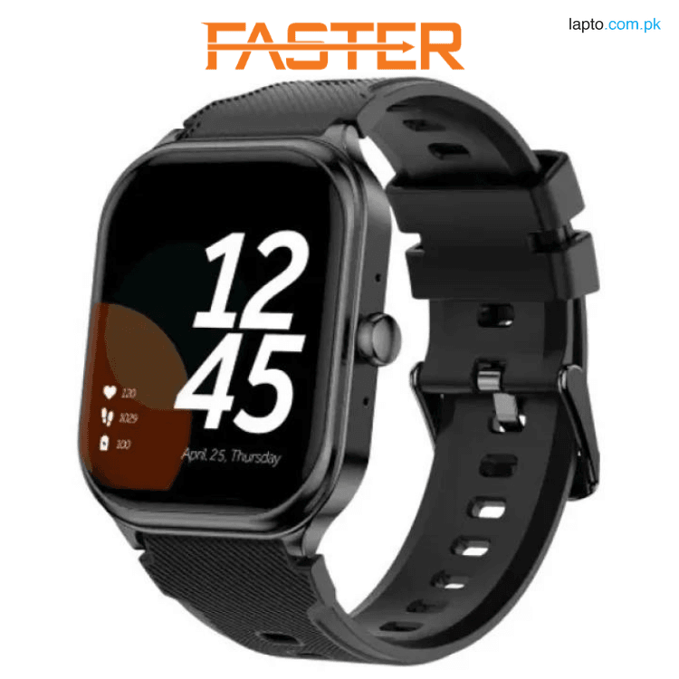 NERV Watch 2 Smart Watch 2.01" Inch HD Display Metal Body Finish IP68 Waterproof - Multiple Watch Faces / 100+ Sports Modes - 290mAh Battery - Smart Voice Features - 24/7 Health Monitor, 1 Year Warranty