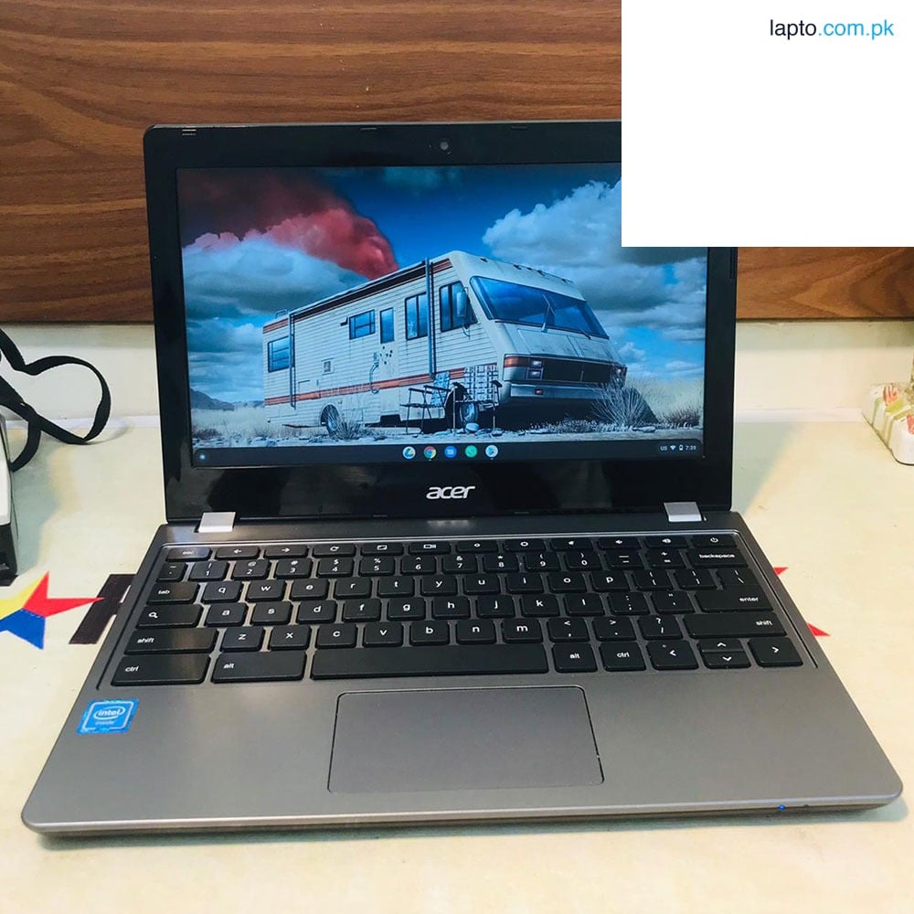 Acer C740 Chromebook - 128GB SSD - 4GB Ram - Playstore Supported - 5th Generation - 5 Hours Battery Backup