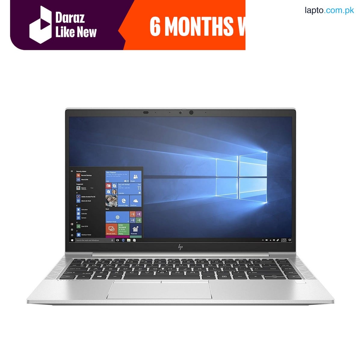 HP EliteBook 840 G7 Core i5 10th Gen, 16GB RAM, 512GB SSD, 14″ FHD LED Windows 11 Licensed (FREE LAPTOP BAG) - Daraz like new laptops