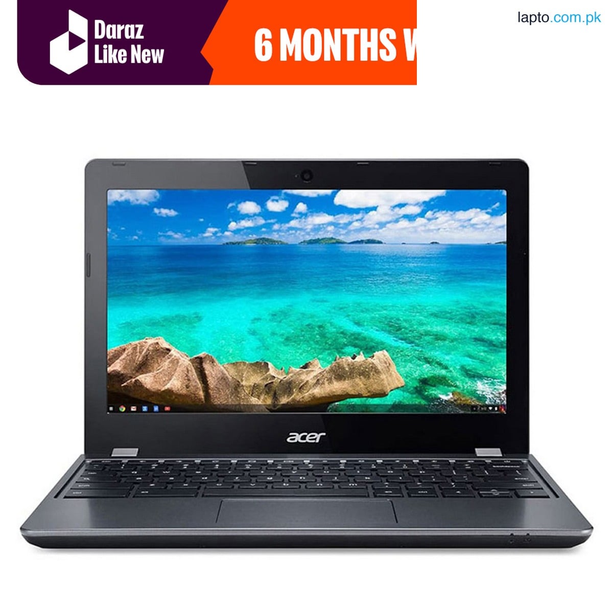 Acer | C740 | 128GB Storage | 4GB RAM | Windows 10 / 11.6″ Display | Play Store Supported | Android Apps Supported