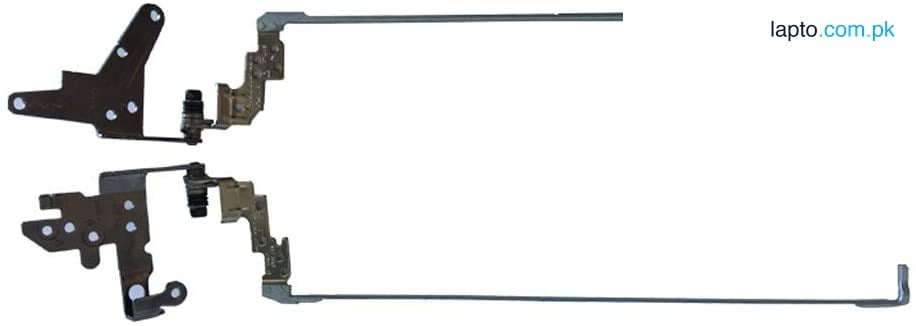 Laptop LCD Display Screen Bracket Hinges Pair Set (L+R) For HP ProBook 450 G2 455 G2 P/N 768129-001 AM15A000100 AM15A000200