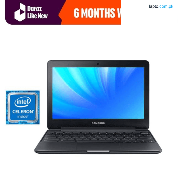 Samsung | Chromebook 500C | 16GB Storage | 4GB RAM | ‎1.6 GHz Intel Celeron | Dual Core | 11.6 Inch Display | Playstore Supported | Chromebook - Daraz Like New Laptops