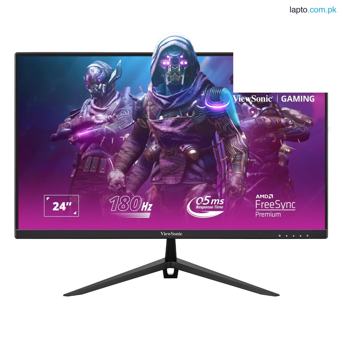 ViewSonic Omni 24 Inch FHD Fast IPS Gaming Monitor 180Hz Refresh Rate,0.5ms, HDR10, AMD FreeSync Premium, Adaptive Sync & VESA clearMR, 2x Speaker, Hight Adjustable, Eye Care,104%sRGB, HDMI,DP-VX2428J