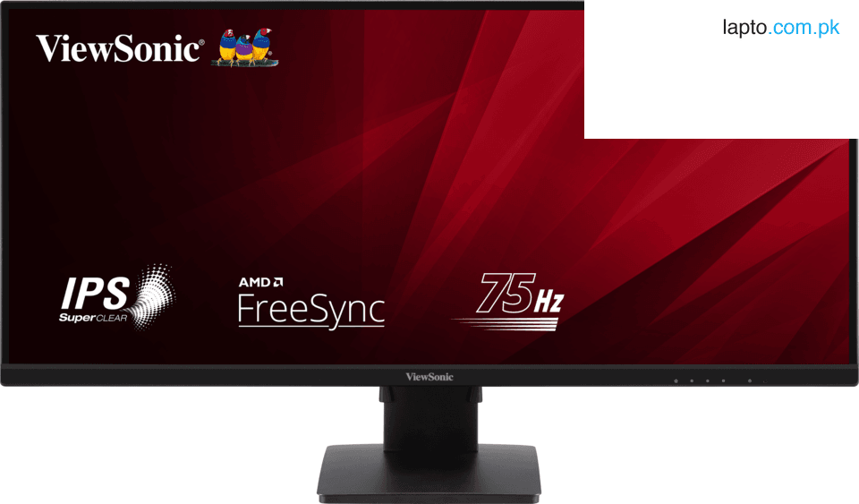 ViewSonic VA3456-MHDJ 34 Inch 21:9 UltraWide WQHD 1440p Frameless IPS with Ergonomics Design HDMI and DisplayPort Inputs Monitor