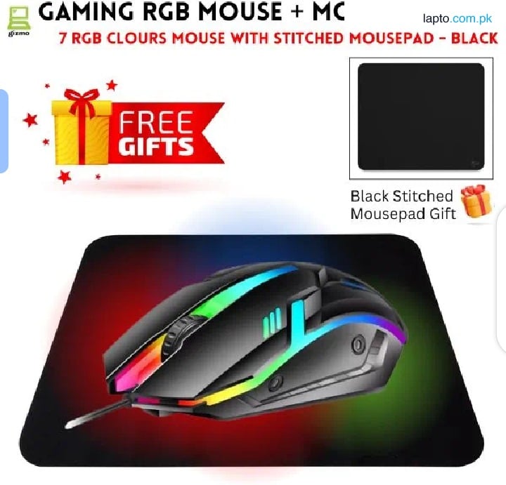 KWELONG RGB GAMING MOUSE l 7 COLOR LIGHTING EFFECT l SUPPER QUALITY PRODUCT l BEST FOR GAMING