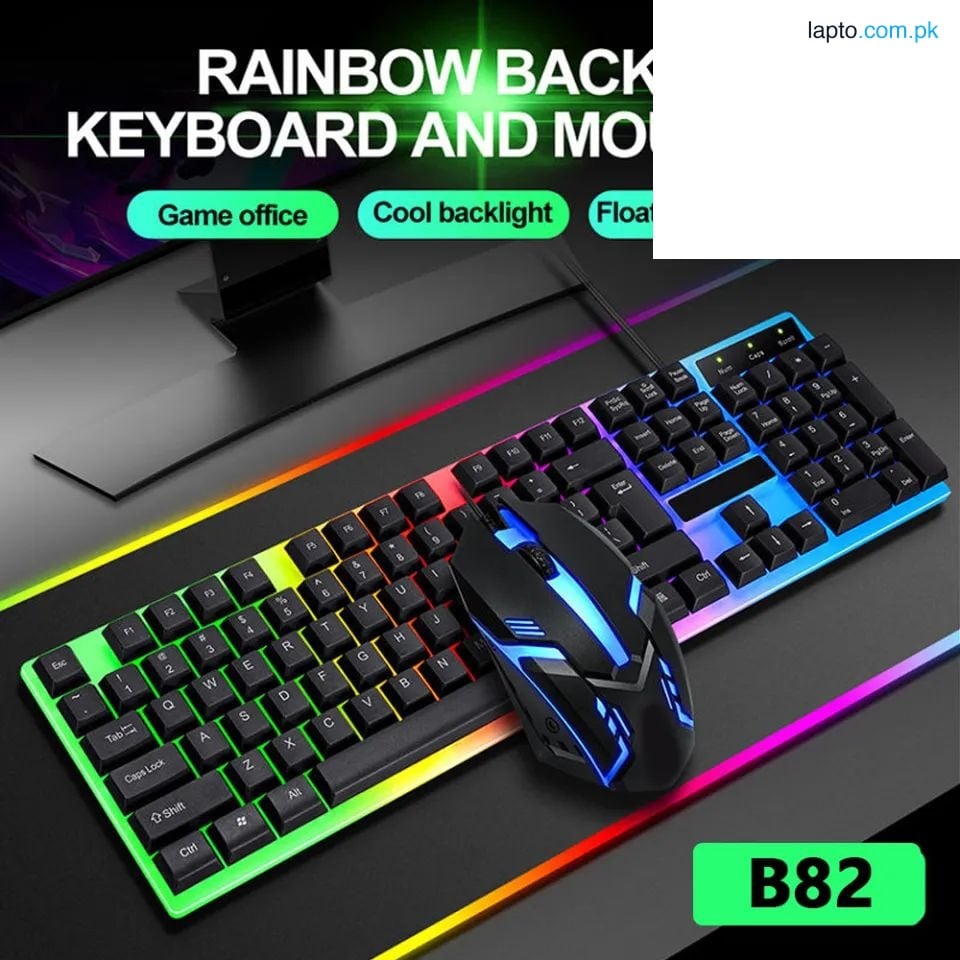 RGB GAMING KEYBOARD AND MOUSE COMBO WIRED PROFESSIONAL BEST FOR GAMING PURPOSE