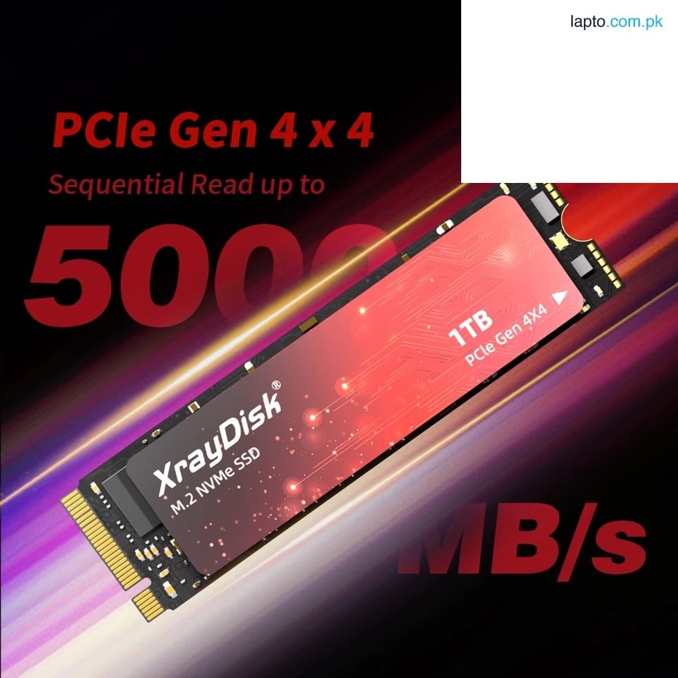 XrayDisk Gen4*4 M.2 SSD PCIe NVME 1TB Solid State Drive 2280