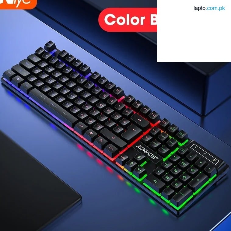 Gaming Keyboards Mechanical Feeling Keyboards with Backlight for Computer Tablet PC Gamer PC Laptop Not Wireless Keyboard
