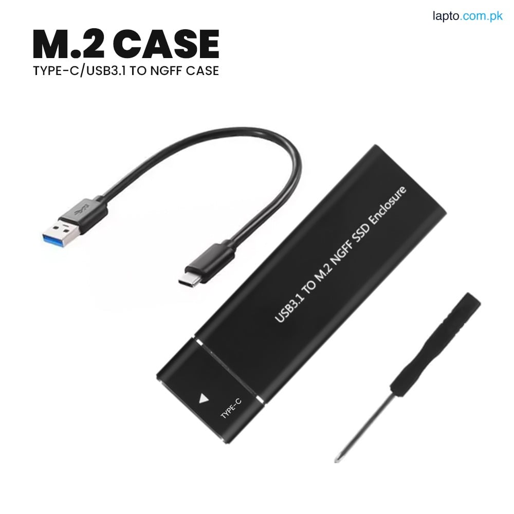 M2 Ssd Enclosure, Usb 3.1 Gen 2 (10 Gbps)