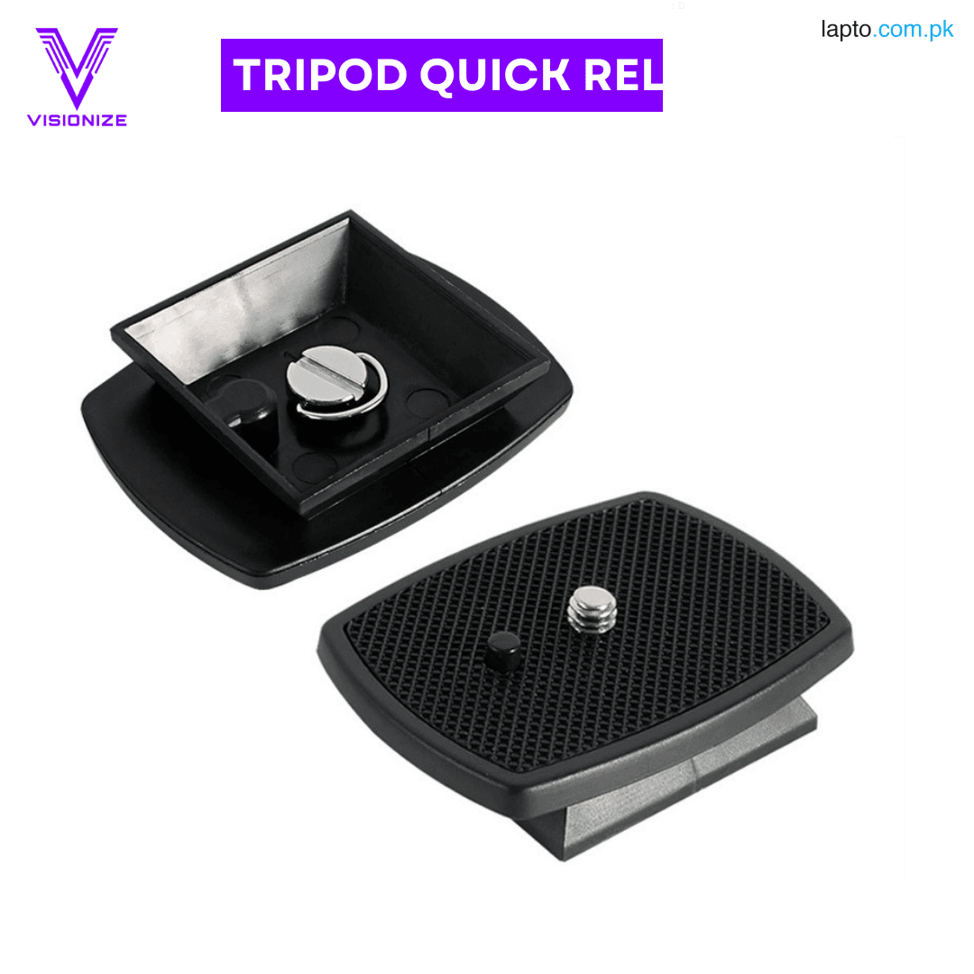 Tripod Quick Release Plate, Mounting Bracket Adapter, Camera Plate Adapter, Head Plate Adapter, QR Plate For Tripod, PTZ Quick Release, Photography Accessories By Visionize