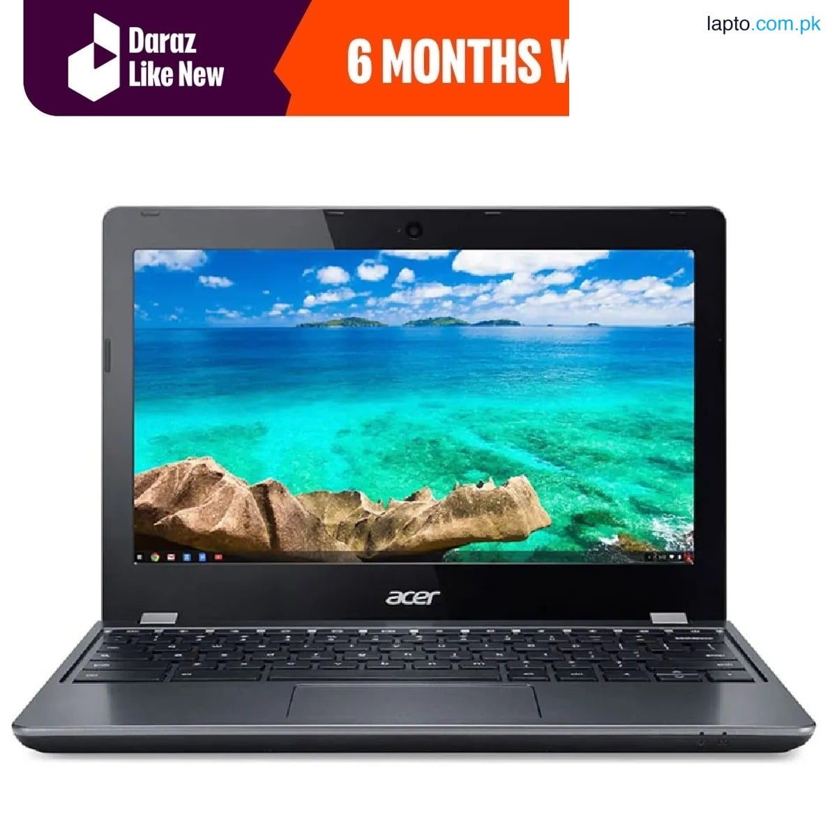 Acer C740 | 2GB RAM 128GB Storage Windows 10 | 11.6″ Display | Play Store Supported | Android Apps Supported - Daraz Like New Laptops