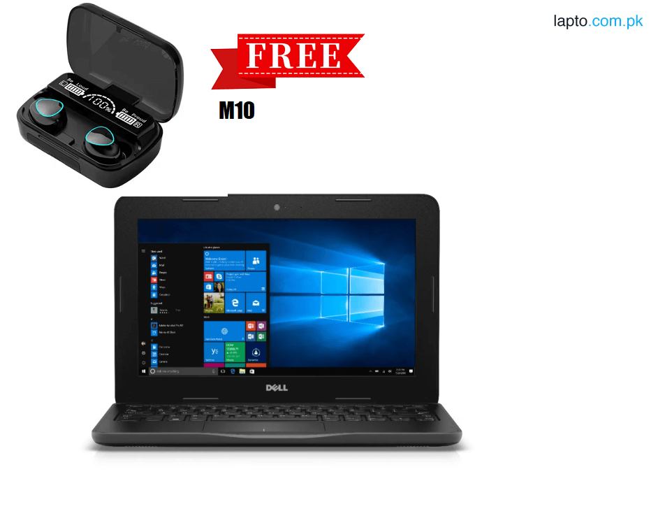 Dell 3180 Chromebook 11.6 inches HD screen, 4GB Ram 16GB SSD, HDMI, WiFi, Webcam, Chrome OS