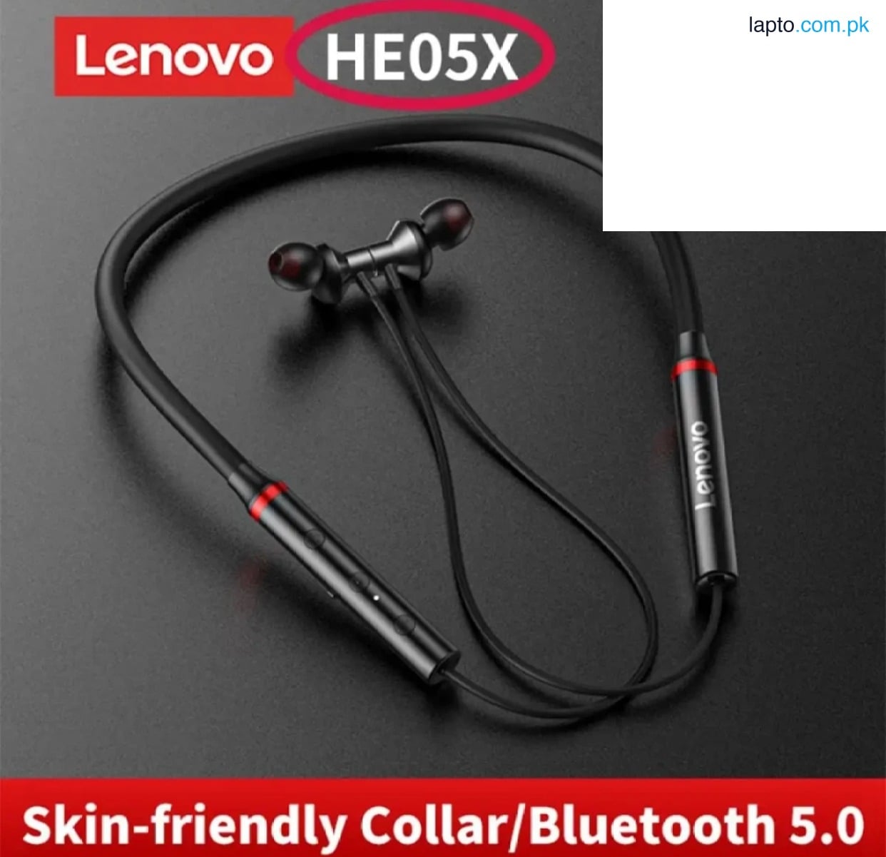 Lenovo HE05 Pro Original Bluetooth Neckband Earphones - Clear Sound, Wireless Ease