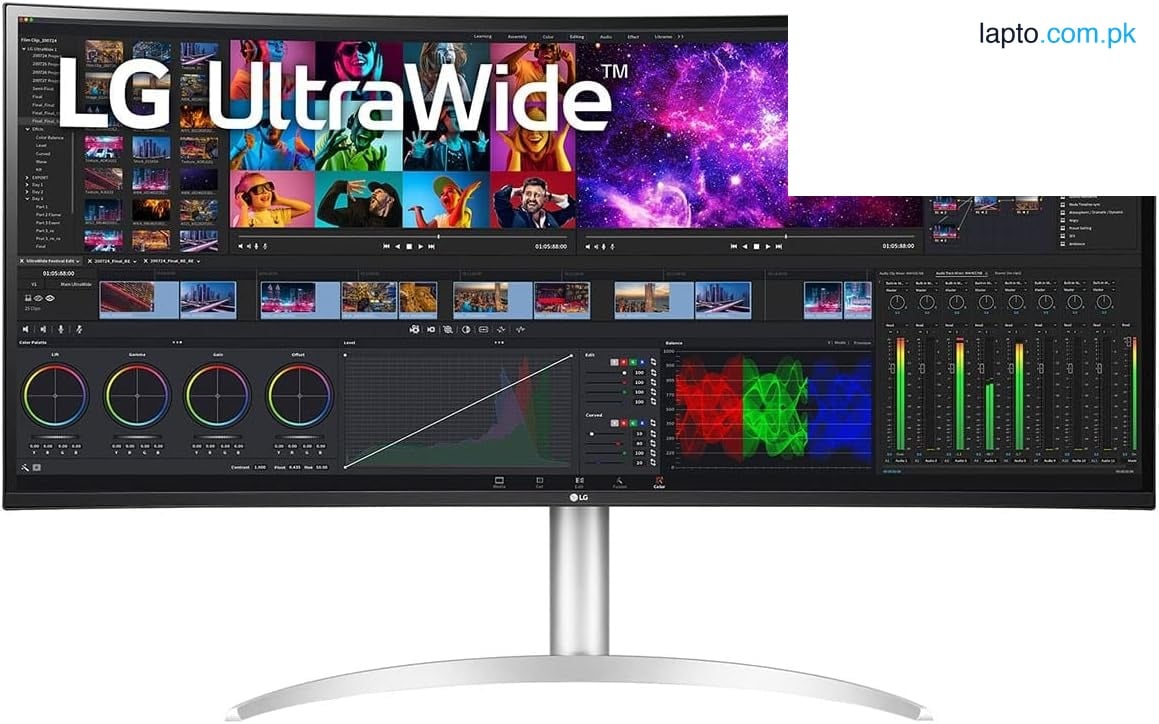 LG 40BP95C-W 39.7'' Curved UltraWide 5K2K Nano IPS Monitor with Thunderbolt 4 Connectivity