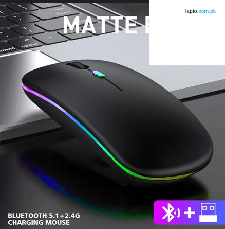HP W10 Wireless RGB Bluetooth Mouse | High-Precision Ergonomic Mouse | Best Wireless Gaming Mouse