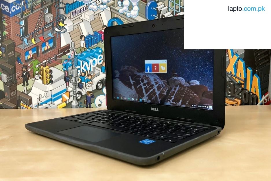 Dell Chromebook 11 3180 | 4GB RAM | 16GB SSD EMMC | PLAYSTORE SUPPORTED | 11.6" SCREEN DISPLAY