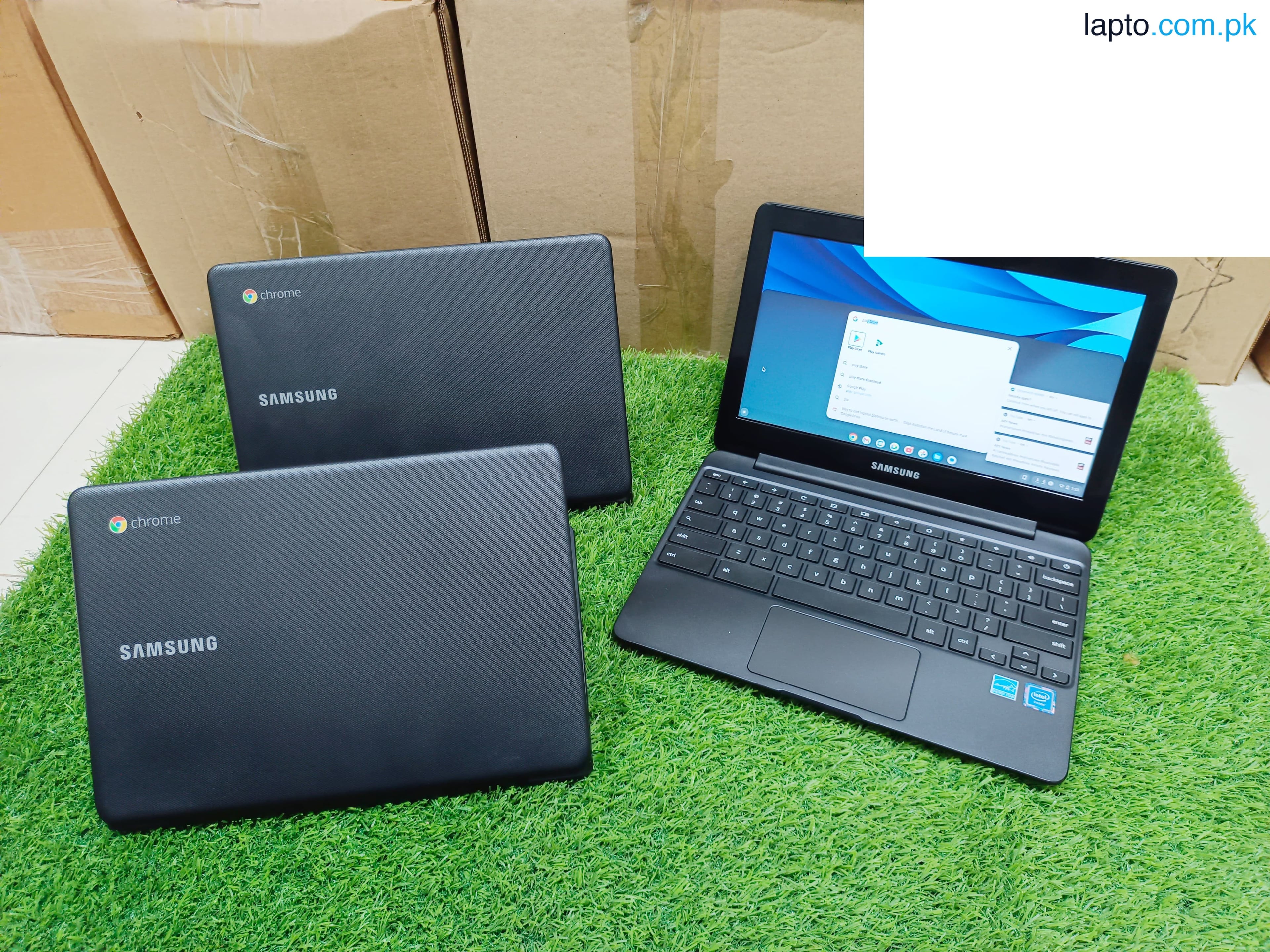 Samsung Chromebook 500C - Celeron processor - 2gb Ram - 16GB SSD - 11.6" screen - Playstore supported