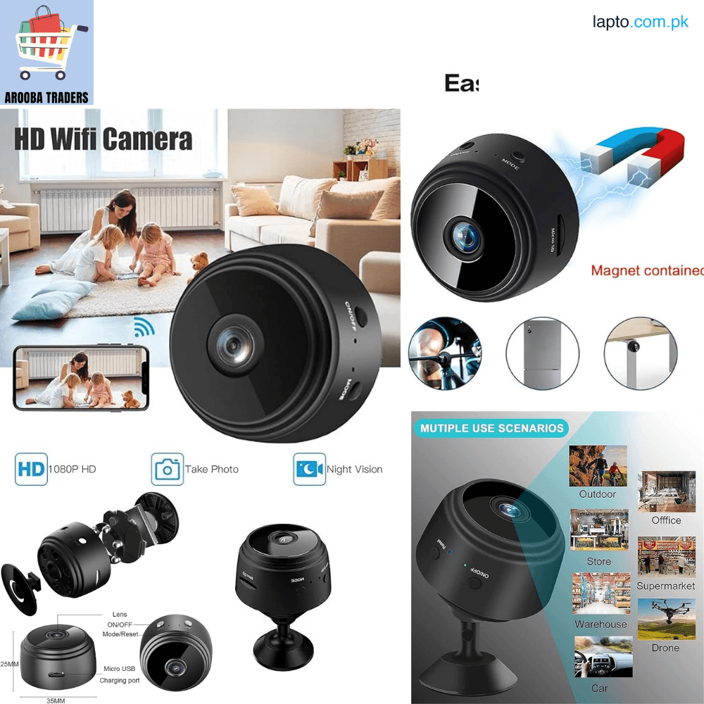 Wi-Fi Mini Camera HD 1080p Wireless