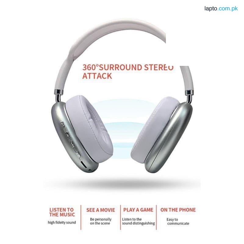 P9 TWS Wireless Bluetooth Compatible Headphone with Microphone Noise Cancelling Gaming Headset Stereo Hi-Fi Music Wireless Head Phone