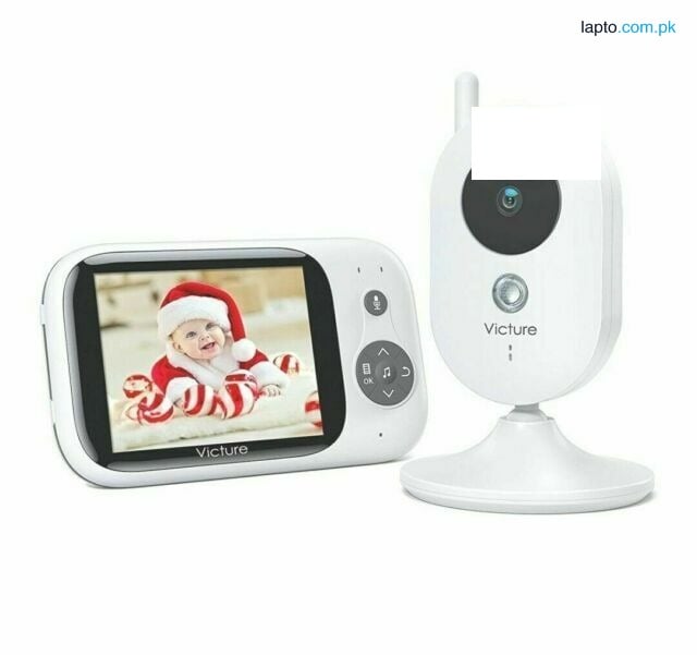 Victure Baby Monitor, Video Baby Monitor with Camera and 2 Way Audio, Infrared Night Vision 3.2"’’ LCD Screen 2.4GHz Wireless Transmission Temperature Sensor Auto Wake-up VOX Mode 8 Lullabies Long Range