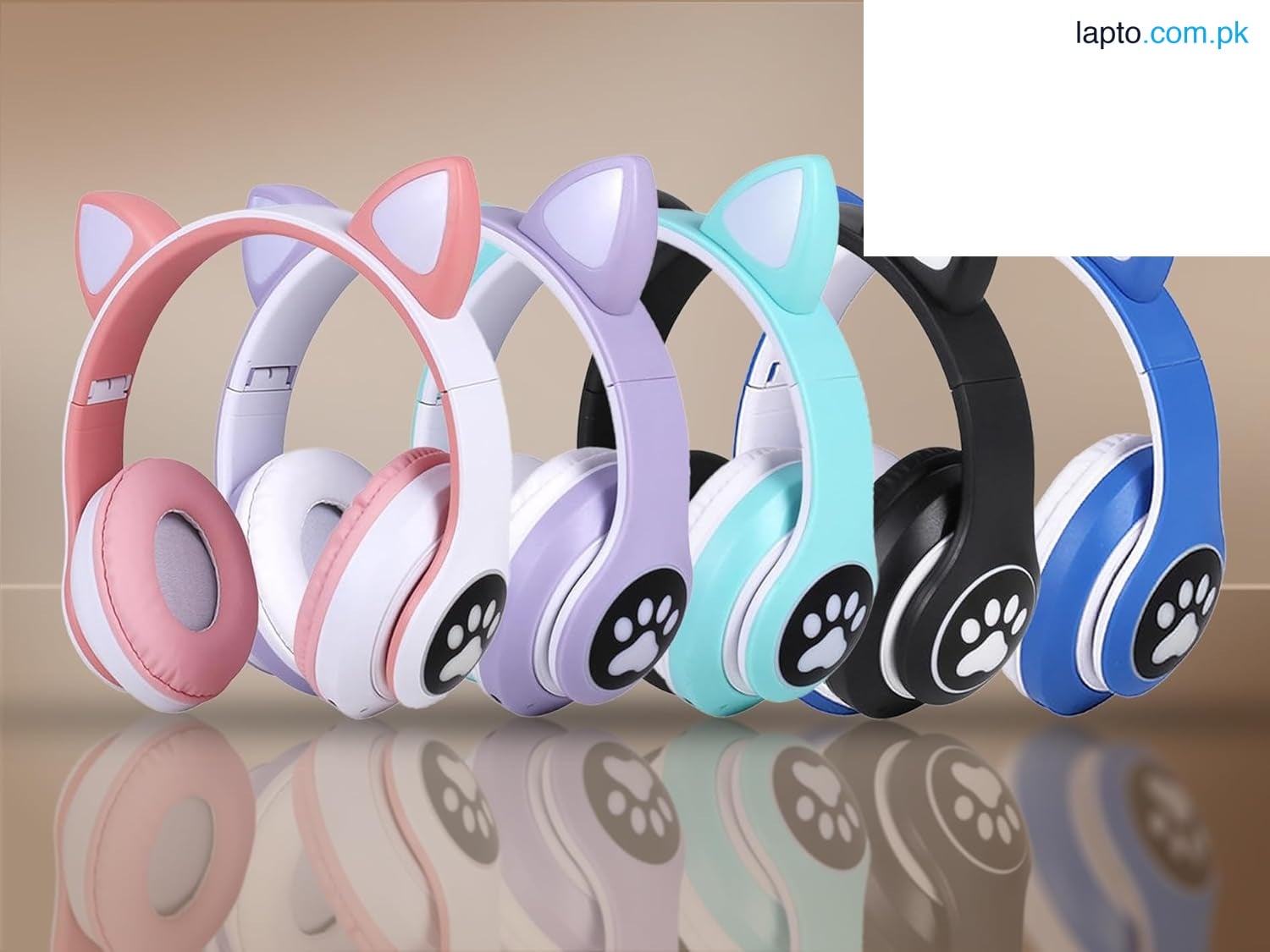 Cat Headphone STN-28 Wireless Headset Cat Ear 5.0 Bluetooth Headphones LED Flashing Light Sports Noise Cancelling Support TF Card 3.5mm Plug with Mic