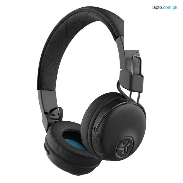 JLab Studio ANC On-Ear Wireless Headphones, Black, 34+ Hour Bluetooth 5 Playtime, 28+ Hour with Active Noise Cancellation, EQ3 Custom Sound, Ultra-Plush Faux Leather & Cloud Foam Cushions For Gamming PUBG