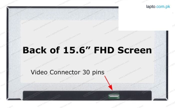 Dell PRECISION 15-3540 15-3541 15-3550 15-3551 15-3561 15-3570 15-3571 15-3580 15-3581 15.6″ 30 Pin IPS LED Laptop Screen FHD 1920×1080