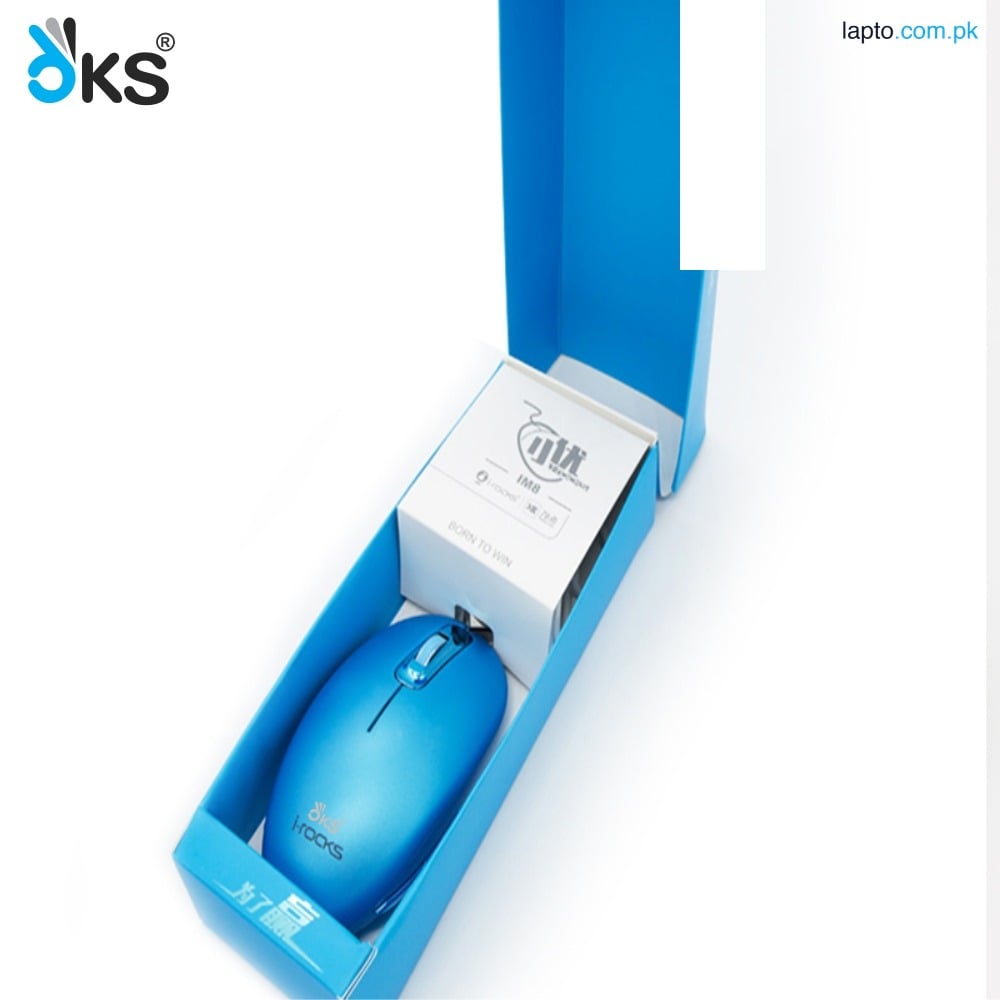 Oks Traders Launch Latest Non wireless mouse I-ROCKS IM8 USB mouse with Builtin 8GMB memory WiRED USB RGB GAMiNG MoUSE BLACK WINGs BATTLE (random color)