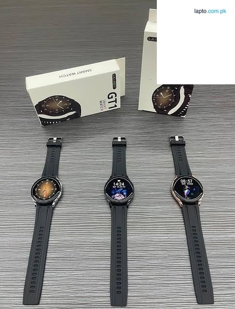 GT1 Smart Watch Round Dial Multiple Sport Mode Sleep Monitoring Information Push Bluetooth Calling SmartWatch