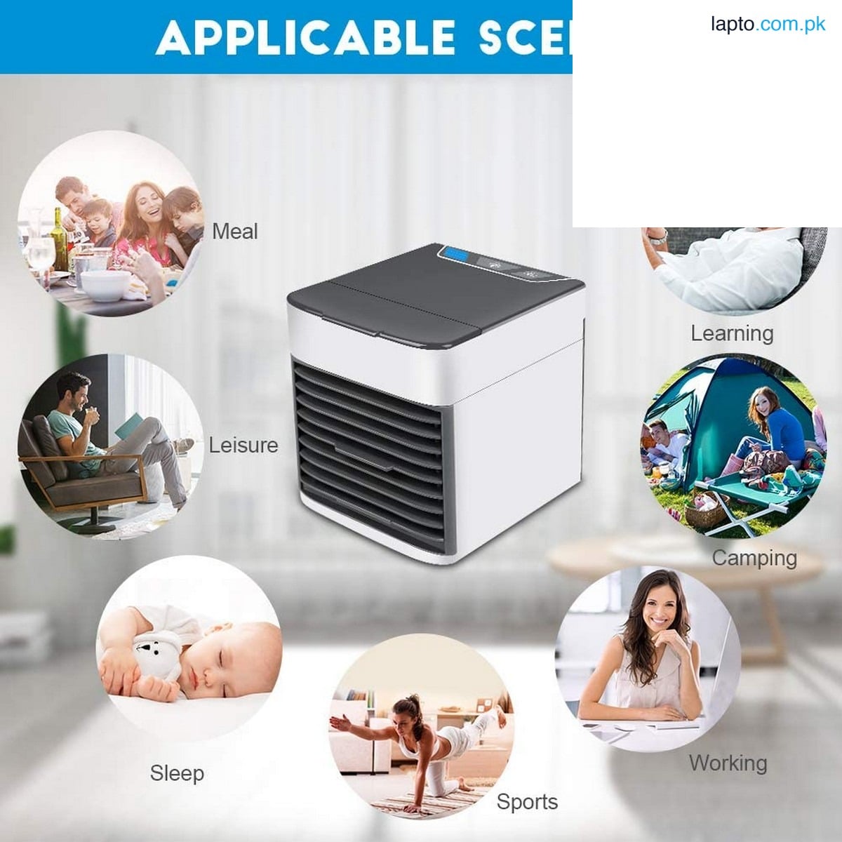 M.sale Mini Air Cooler Mobile Air Conditioner Arctic Air