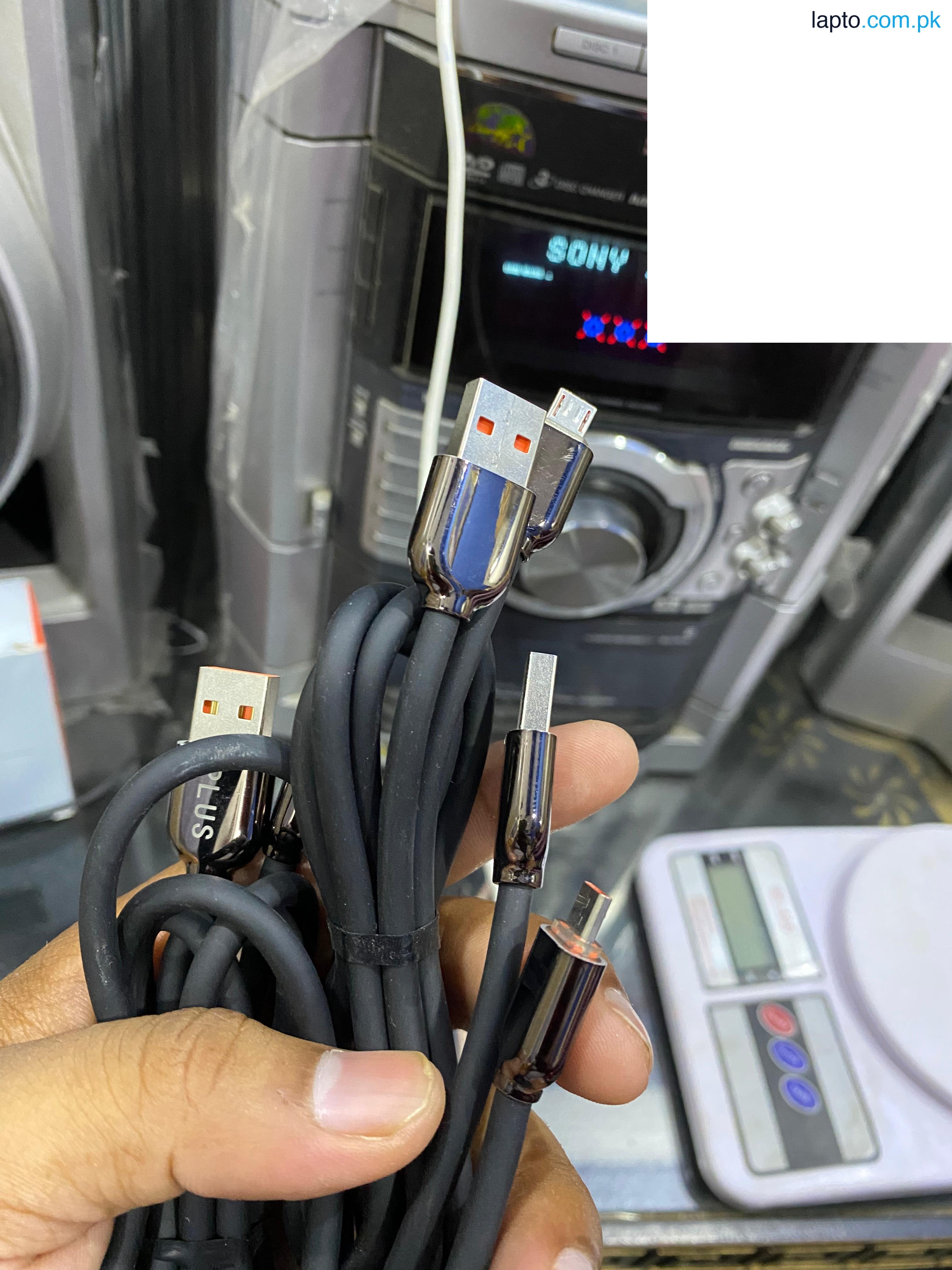 Plus 120W Super Fast Charging Micro USB Cable for All Smartphones