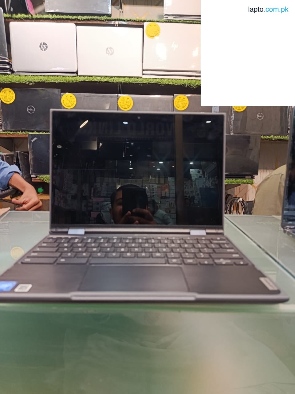 Lenovo ChromeBook 300E 4GB RAM 32GB Storage 11.6″ Display 360 Rotatable Playstore Supported Touch Screen ChromeBook