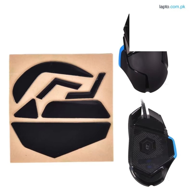 Logitech G502 Gaming Mouse Teflon 0.65mm Feet Skates (Mouse Not Included) - Black/White