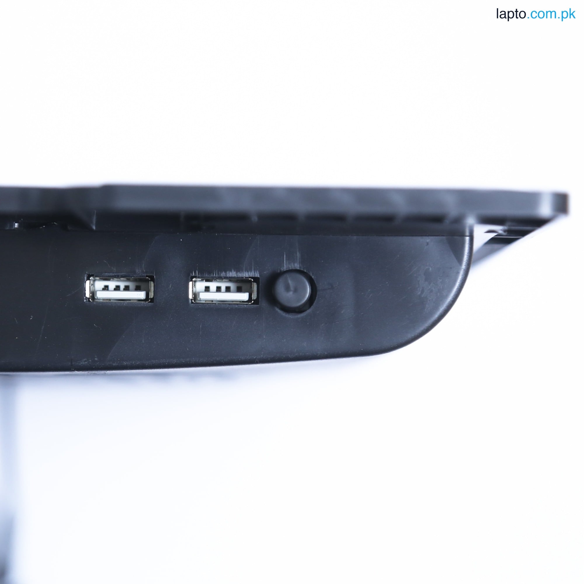 Portable And Powerful Dual Fan Laptop Cooling Pad With Adjustable Stand And LED Backlit