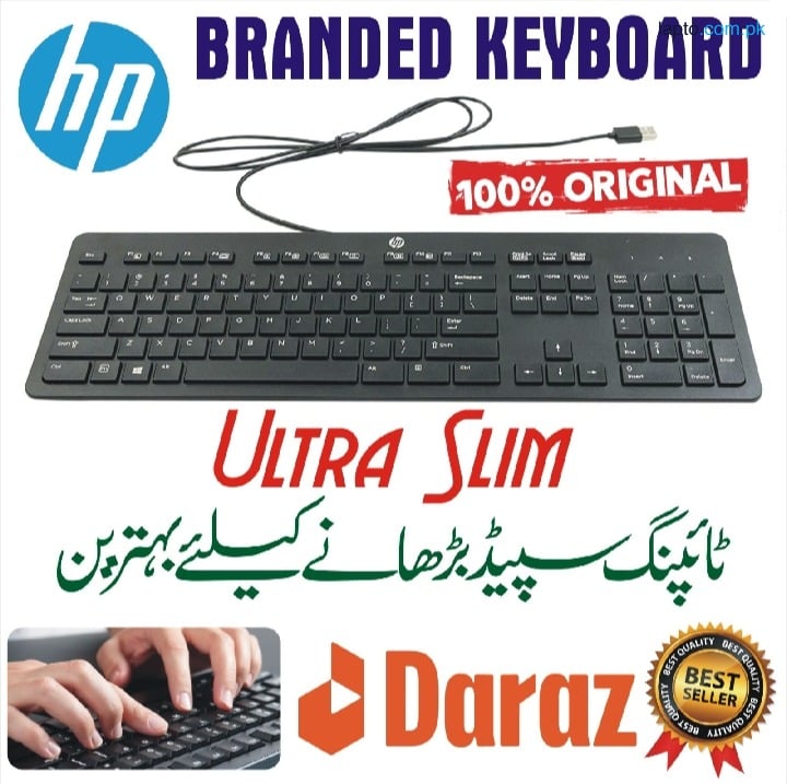 Keyboard (wired) For Pc & Laptop 100% Original Lot Stock Fancy usb Business Keyboard