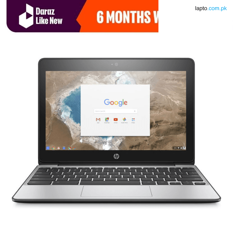 HP Chromebook 11 G4 | 16GB Storage | 2GB RAM | 11.6″ Display | Factory Playstore | Black & Silver - Daraz Like New Laptops