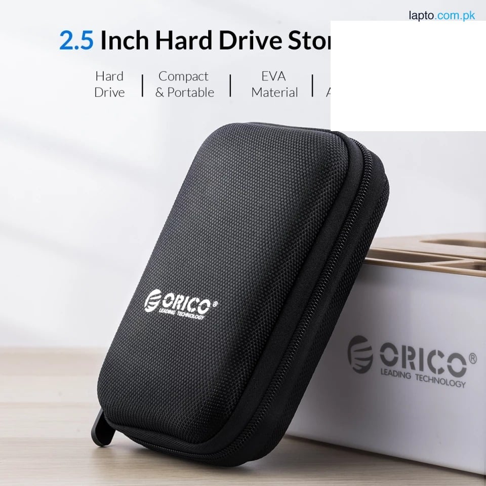 Orico 100% Original External Portable Hard Disk Drive Case - Black
